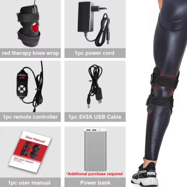 Red Light Pain Relief Belt - For Knees and Arms