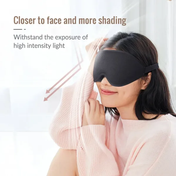Weighted eye mask