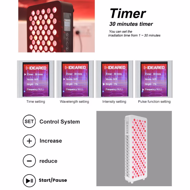 Advanced Half Body Red Light Therapy Panel
